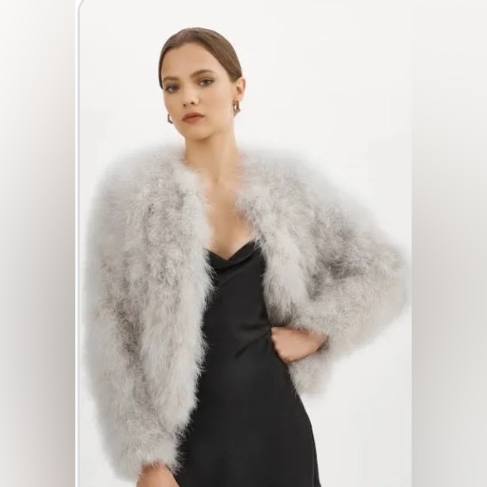 LAMARQUE GREY JACKET | SIZE L